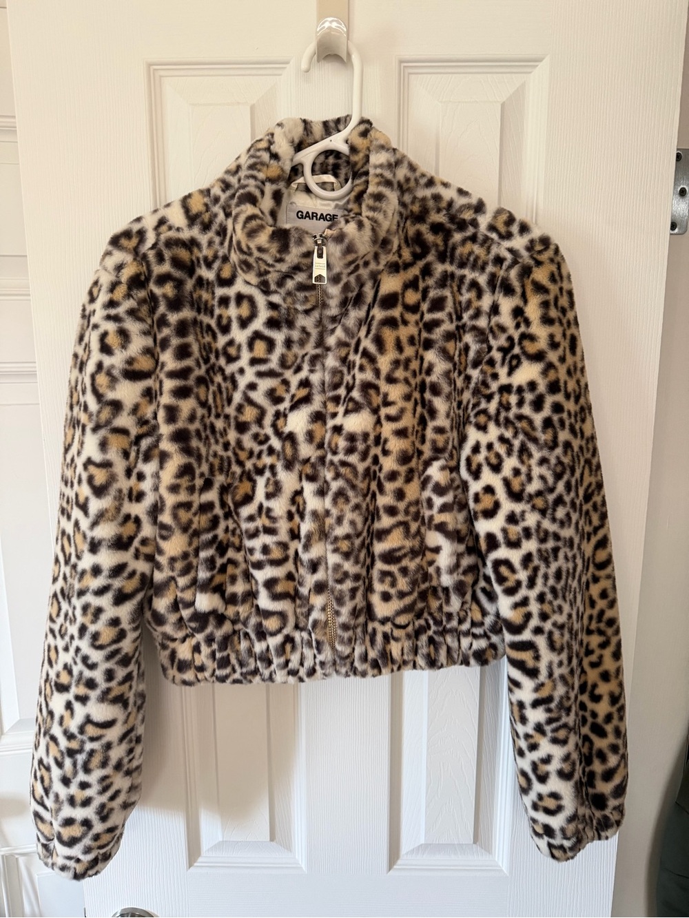Garage Leopard-Print Jacket